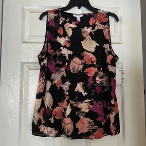 Nine West multicolor tank blouse